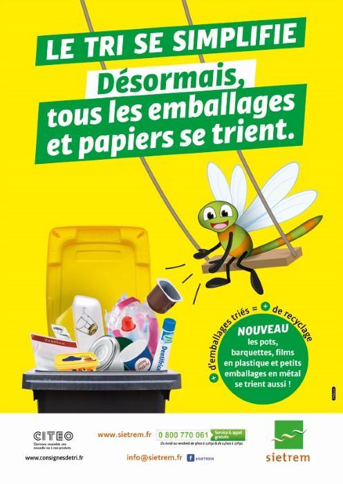Le tri se simplifie
